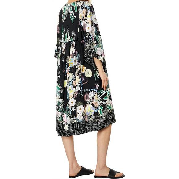 NEW JOHNNY WAS mila easy cover-up dress in multi - Picture 2 of 3